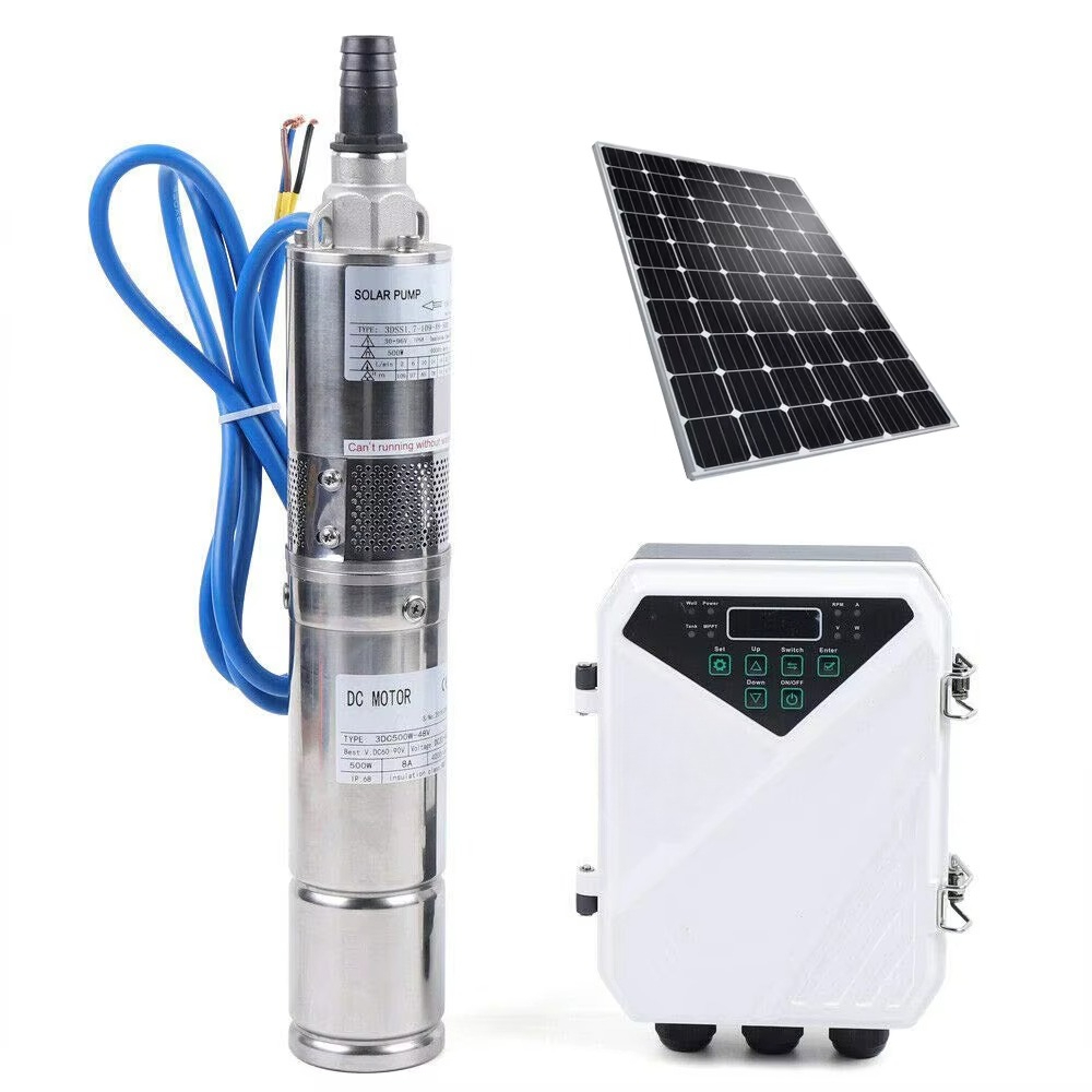 Solar Water Pump - Dc High Pressure 48v 120m Deep