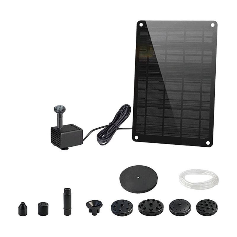 Solar Water Pump - A01F-9W Solar Panel Powered Water Feature