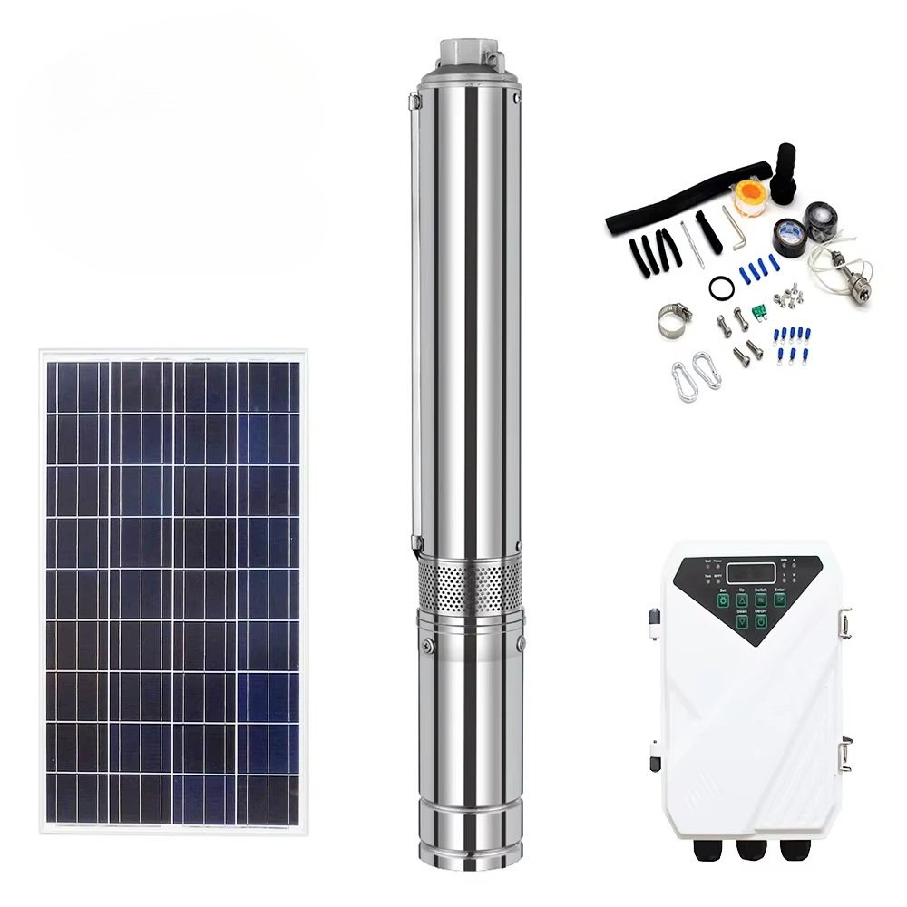 Solar Water Pump - High Pressure Irrigation 1.25 Inch Solar
