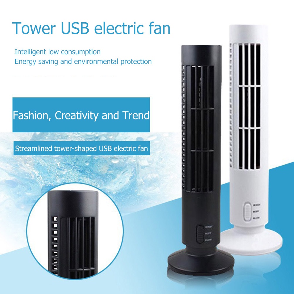 Mini Wind Turbine Vertical - E9 Portable Air Cooler Vertical Bladeless