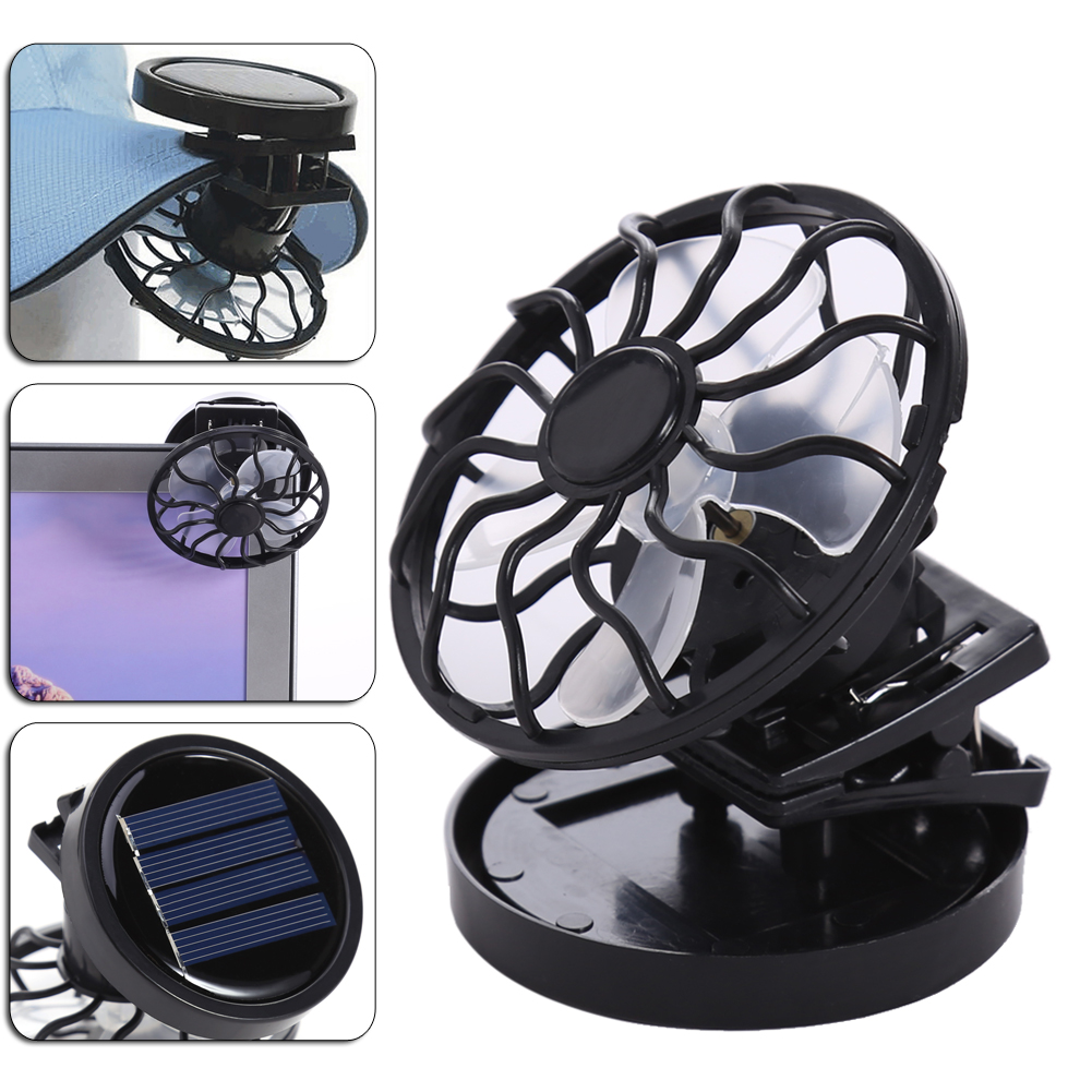 Clip-on Solar Powered Fan Sun  - огляд і ціна Renewable Energy Systems