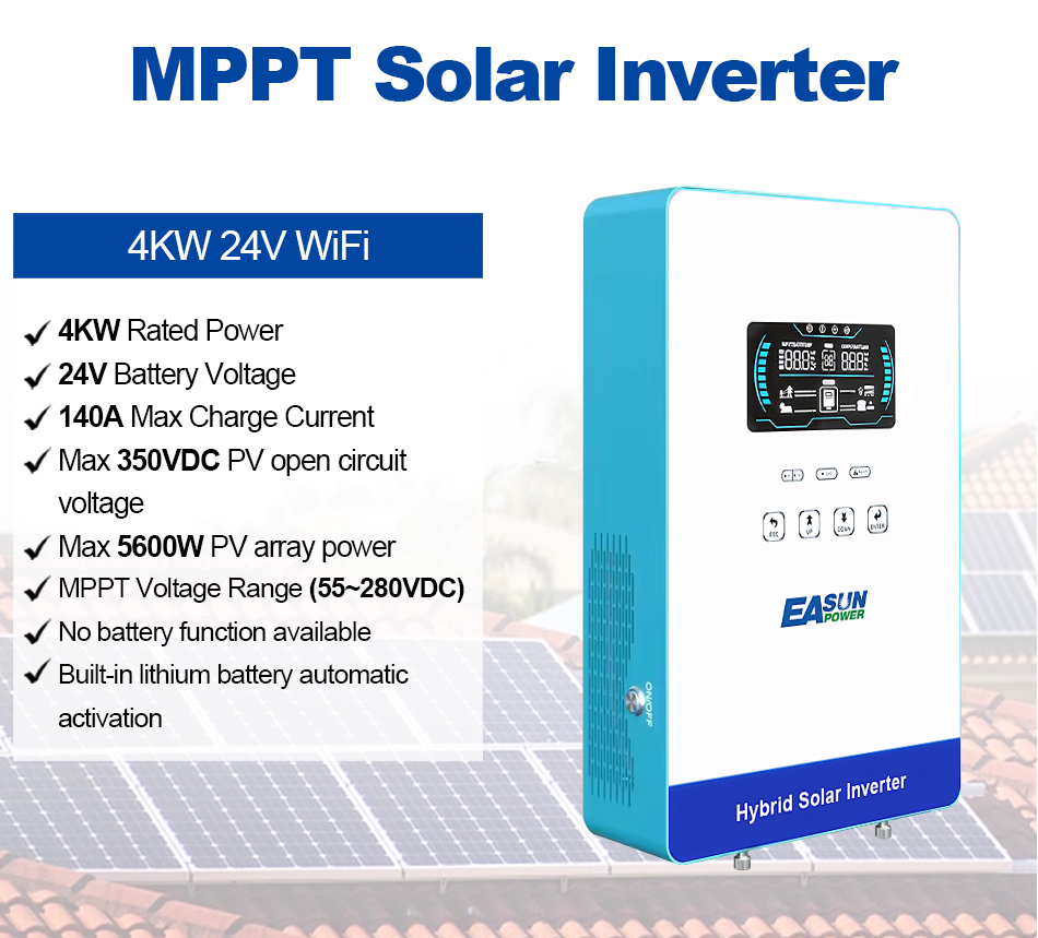 EASUN POWER 4KW Inverter 110V  - огляд і ціна Renewable Energy Systems