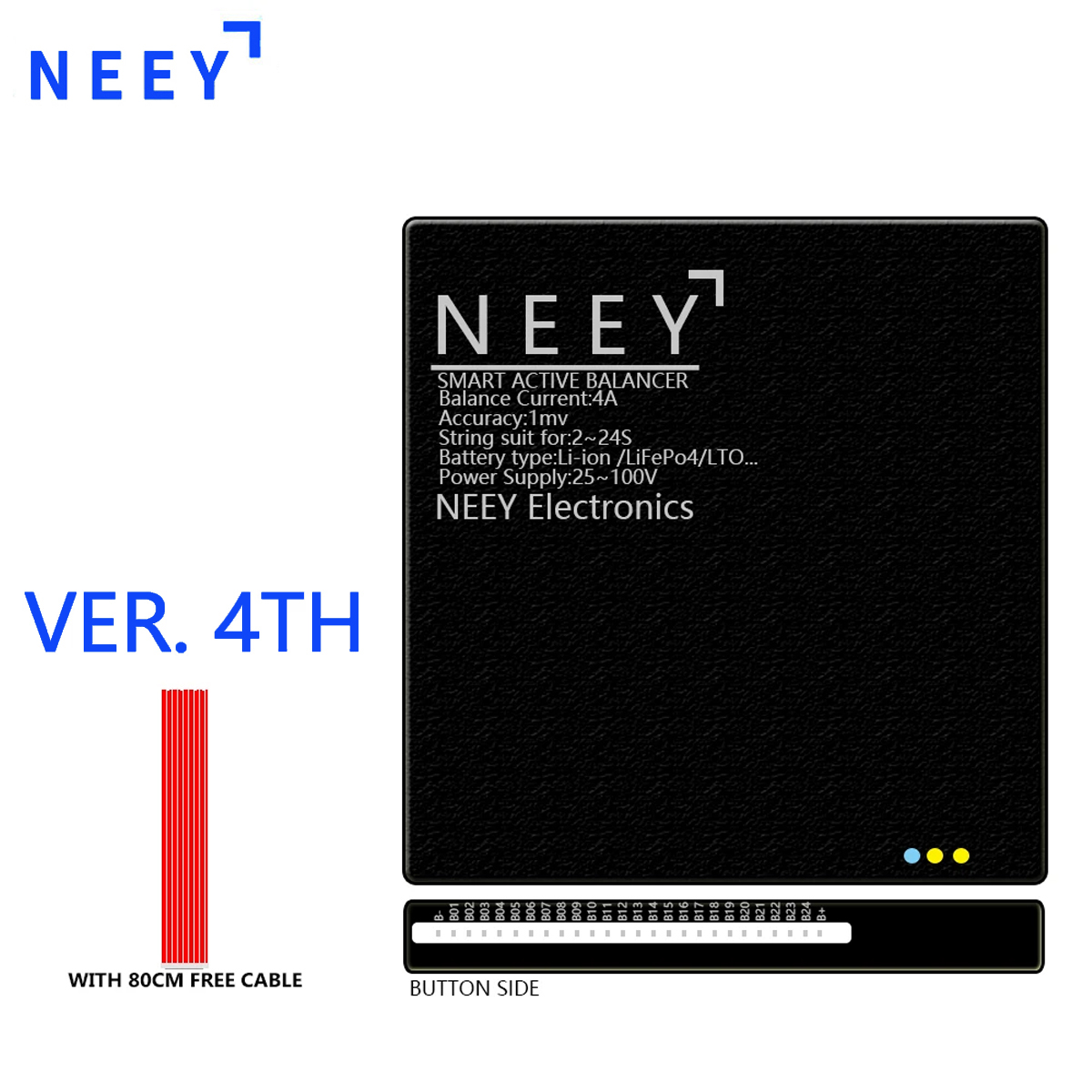 NEEY 4A Active Balancer Smart  - огляд і ціна Battery Equalizer Balancer