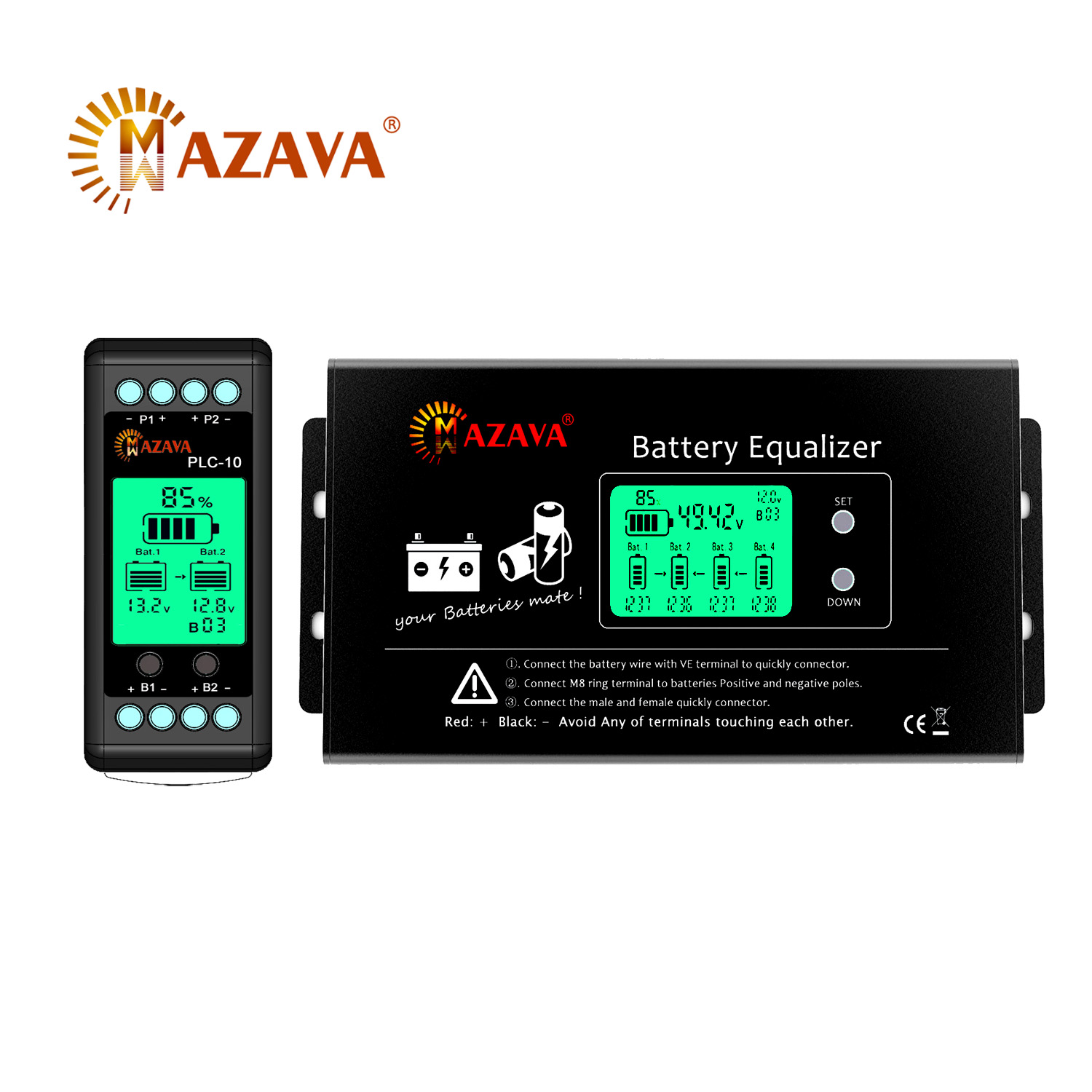 MAZAVA  PLC-10 HX02 Battery Ba - огляд і ціна Battery Equalizer Balancer