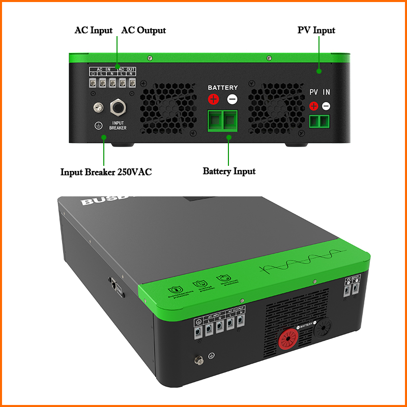 4.2KW 6.2KW Hybrid Solar Inver - огляд і ціна Renewable Energy Systems