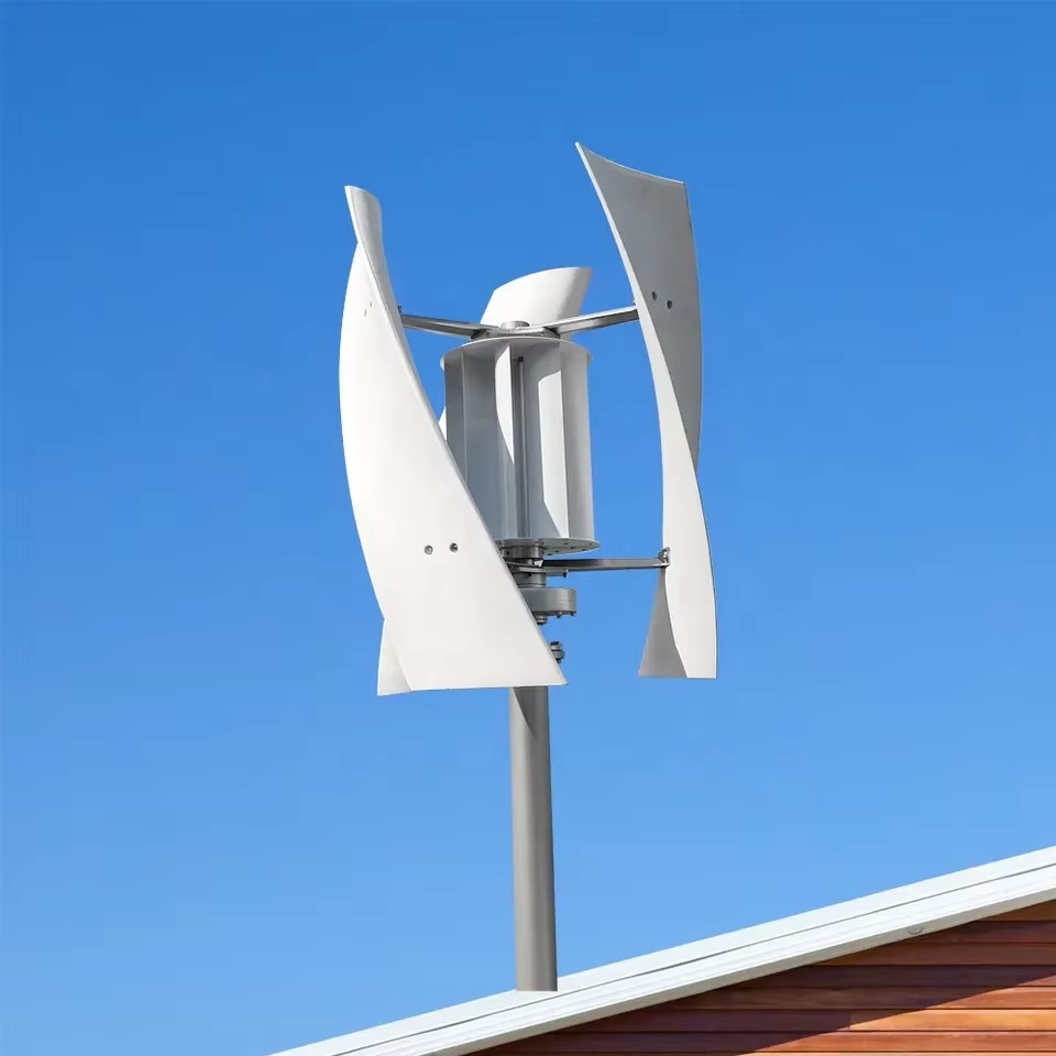 Wind Turbine System 5kw X Type - огляд і ціна Mini Wind Turbine Vertical