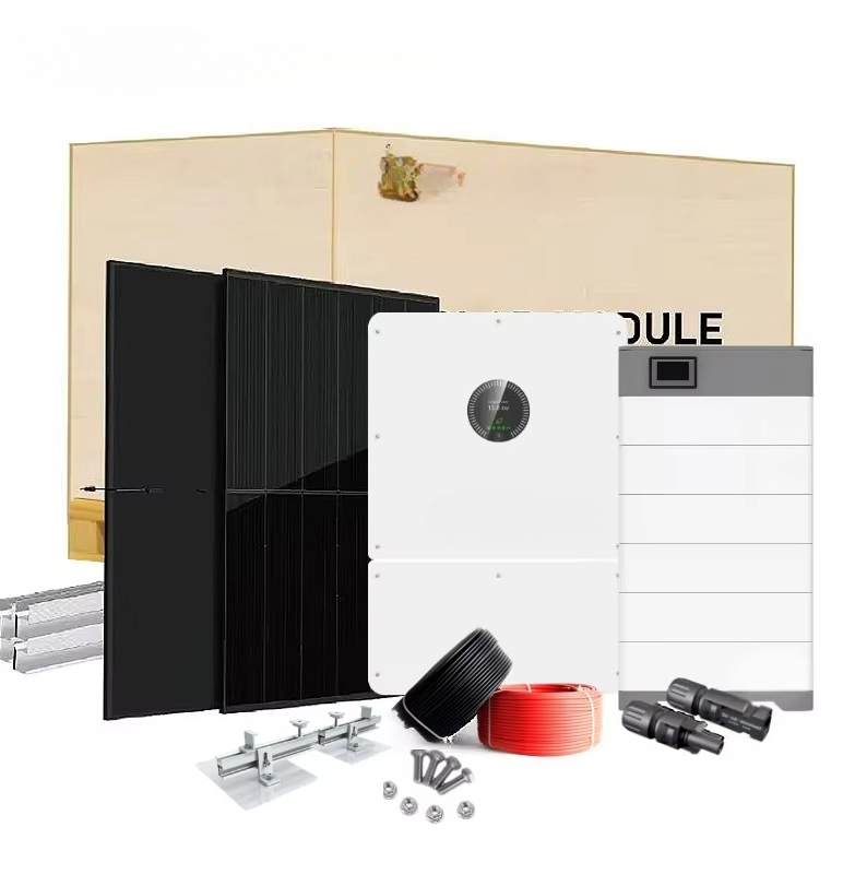 4KW 10KW 15KW Hybrid Solar Ene - огляд і ціна Solar Panel System 10Kw