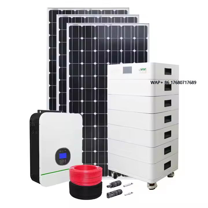 Solar Panels with Battery and  - огляд і ціна Solar Panel System 10Kw