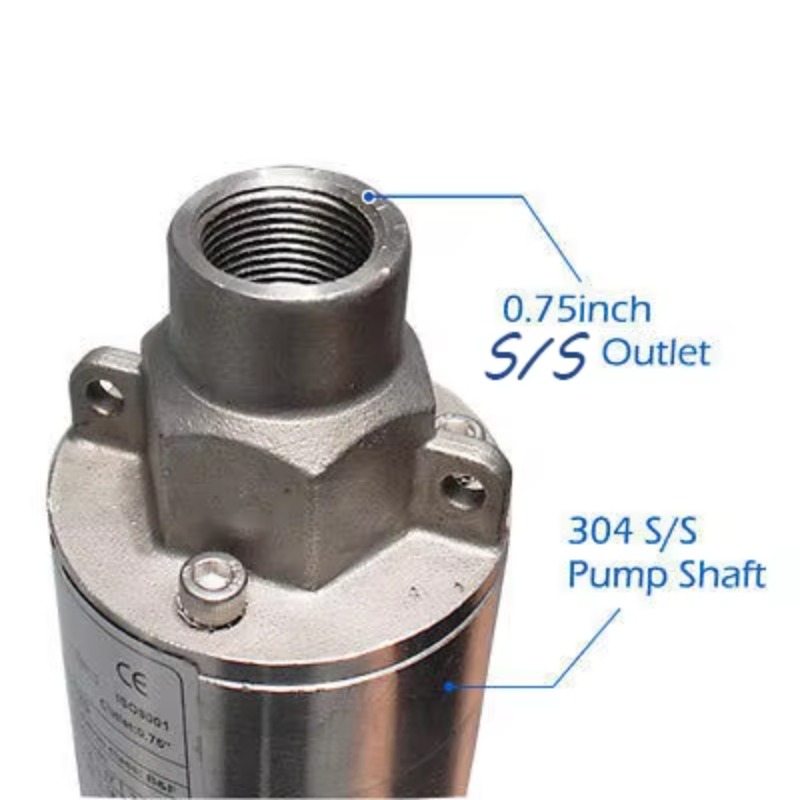 Dc High Pressure 48v 120m Deep - огляд і ціна Solar Water Pump