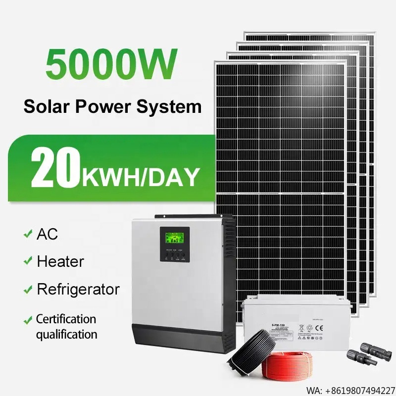 5kW 10kW 20kW Solar Power Syst - огляд і ціна Solar Panel System 10Kw