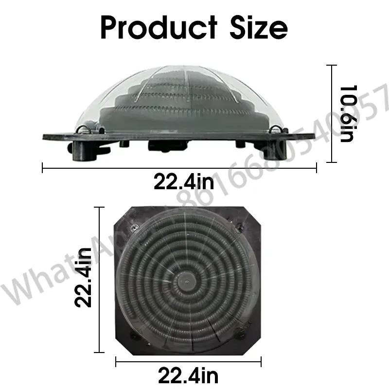Portable Pool Solar Heating Sy - огляд і ціна Solar Water Pump