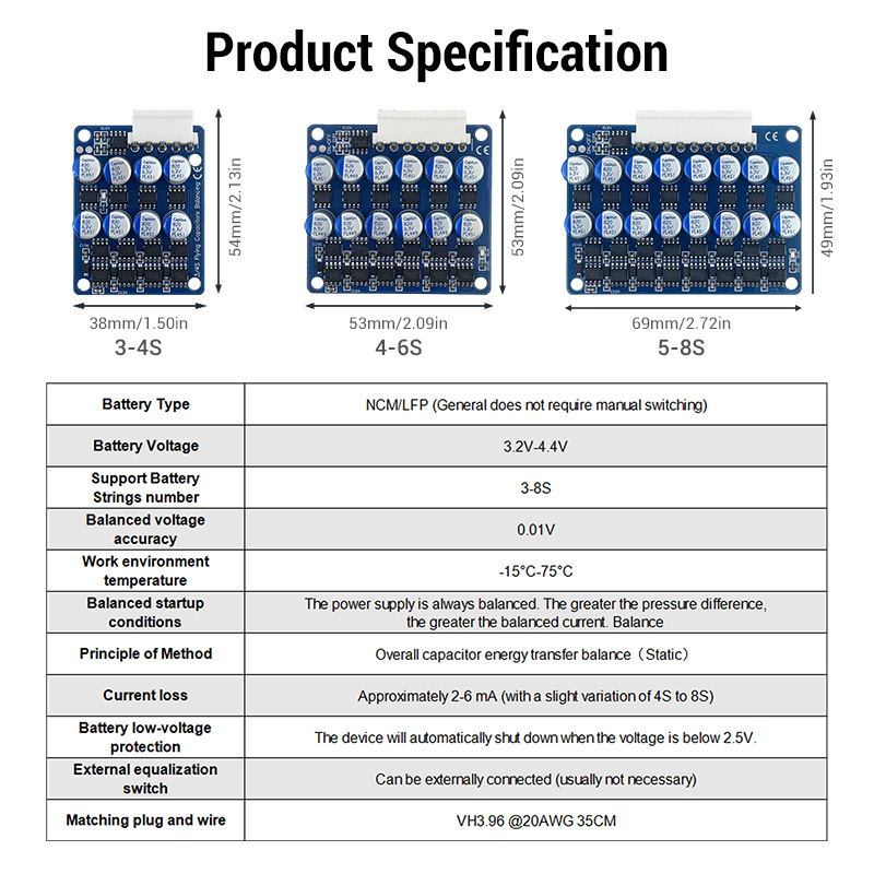 3A Whole Group Balancer Active - огляд і ціна Battery Equalizer Balancer