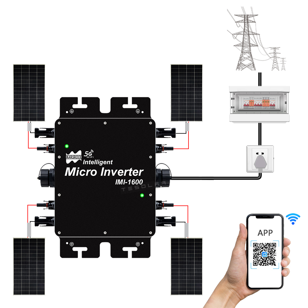 1600W Micro Solar Inverter For - огляд і ціна Off Grid Solar Kit