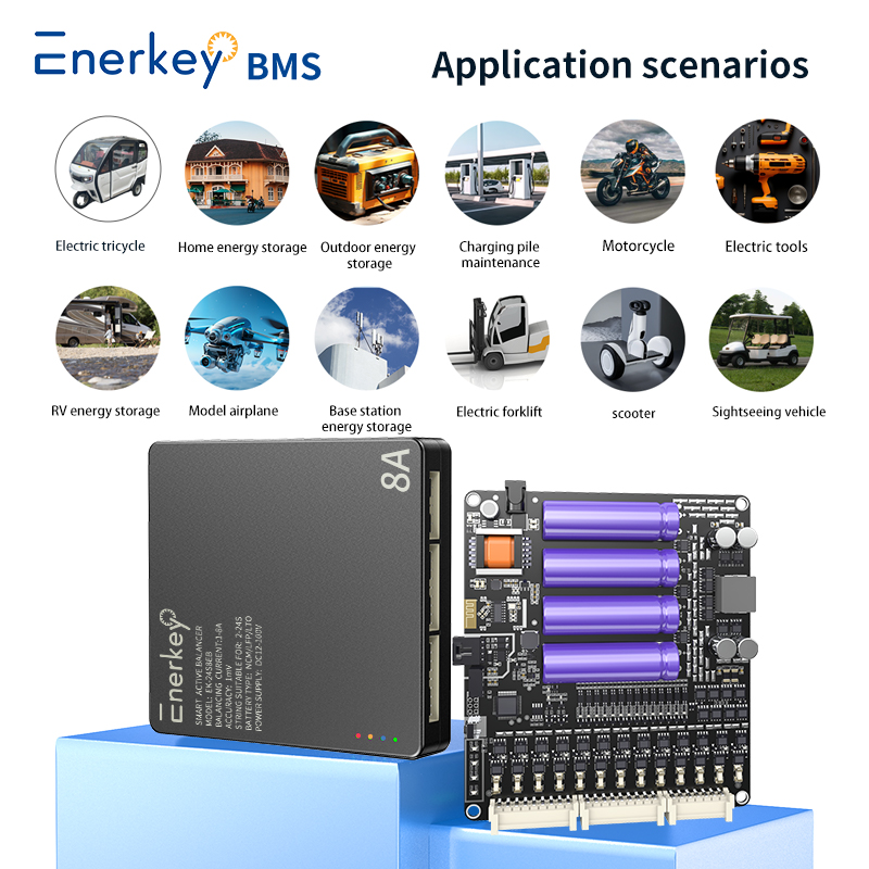 Enerkey EK-24S8EB 8A 2S~24S Sm - огляд і ціна Battery Equalizer Balancer
