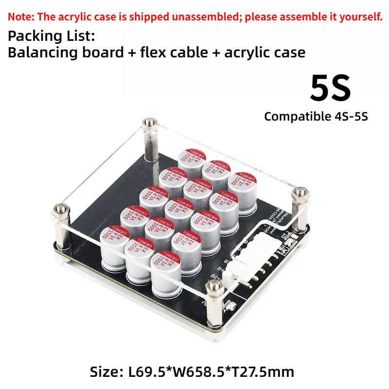 1pcs 5A 4S  Active Equalizer B - огляд і ціна Battery Equalizer Balancer