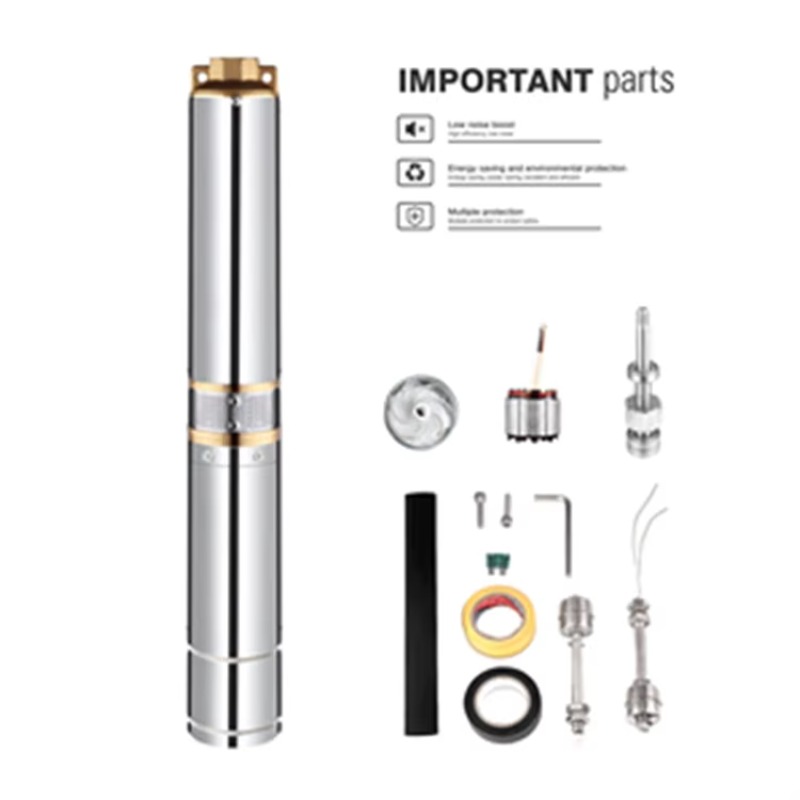 Q3SC3.8-180 Dc Solar Submersib - огляд і ціна Solar Water Pump