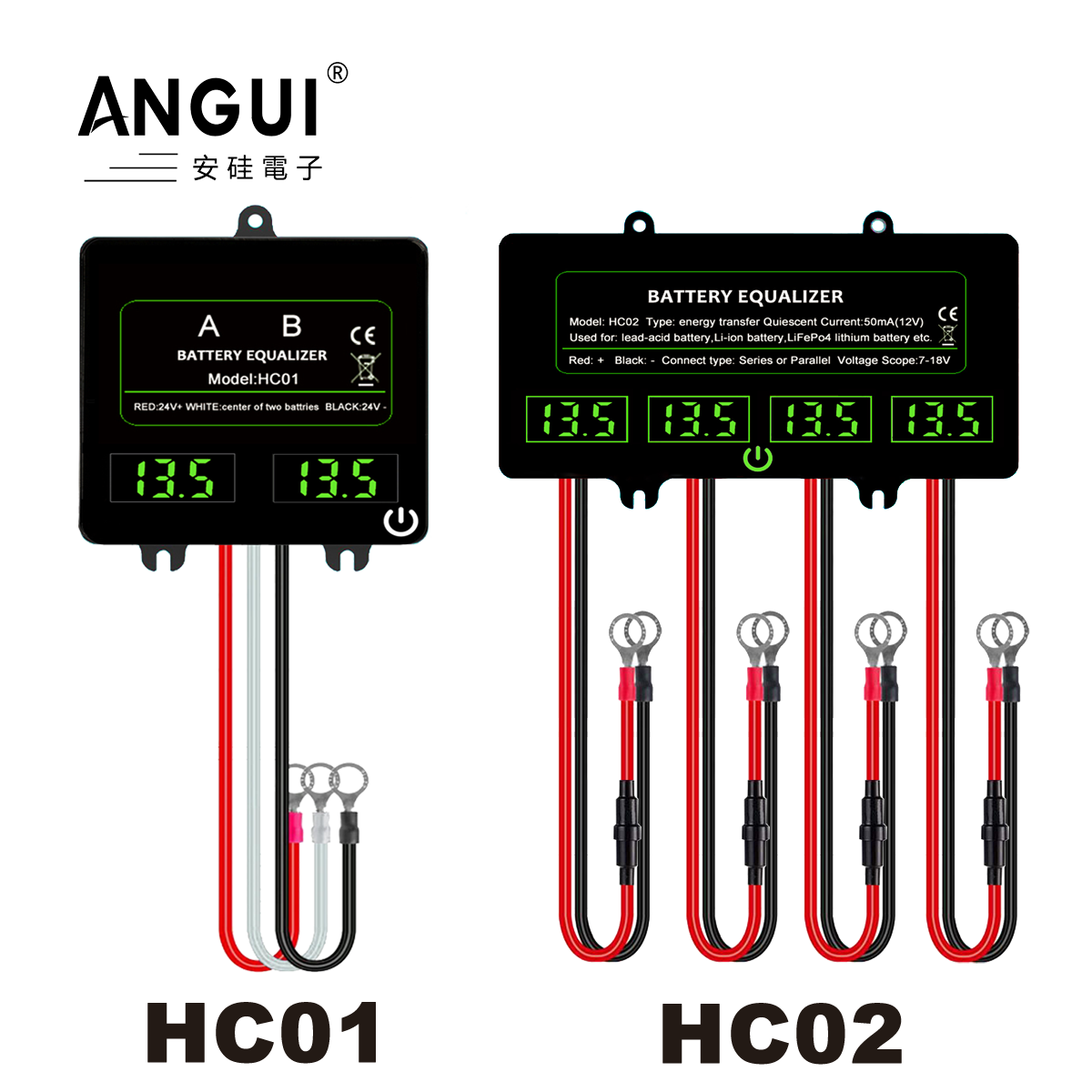 ANGUI HC01HC02 Battery Equaliz - огляд і ціна Battery Equalizer Balancer