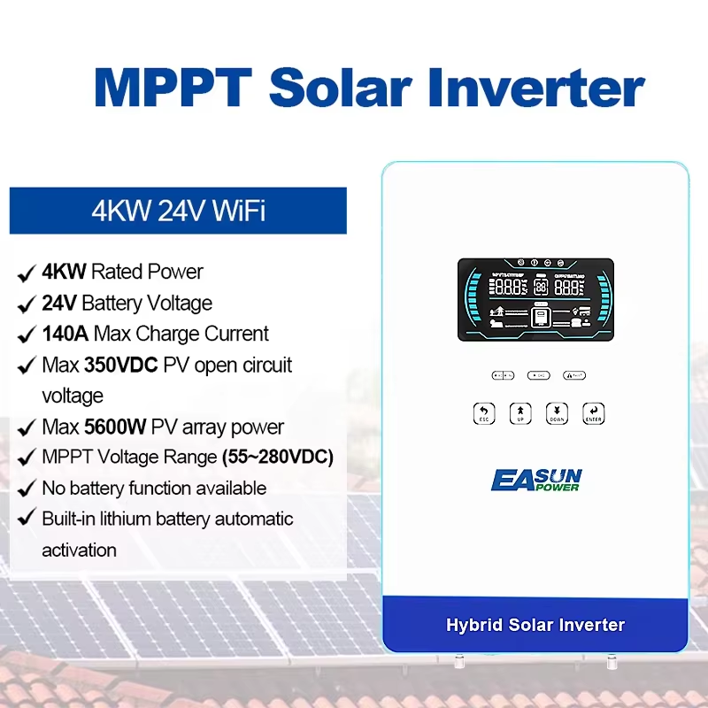 EASUN POWER Hybrid Solar Inver - огляд і ціна Renewable Energy Systems
