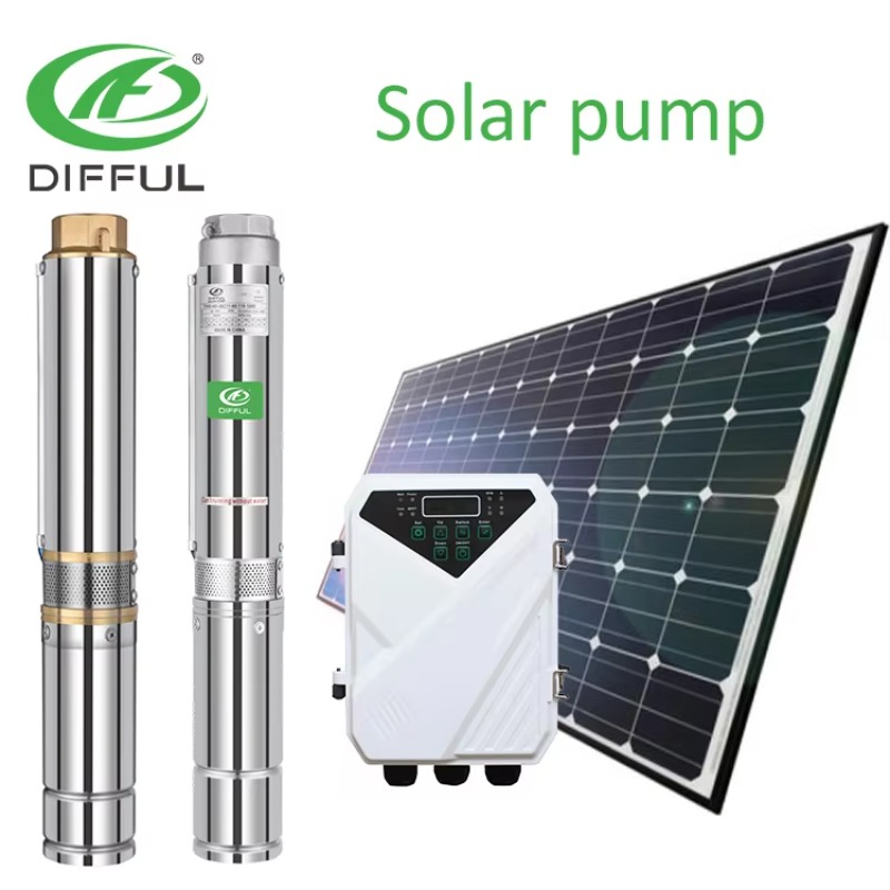 1hp Solar Water Pump Dc Solar  - огляд і ціна Solar Water Pump