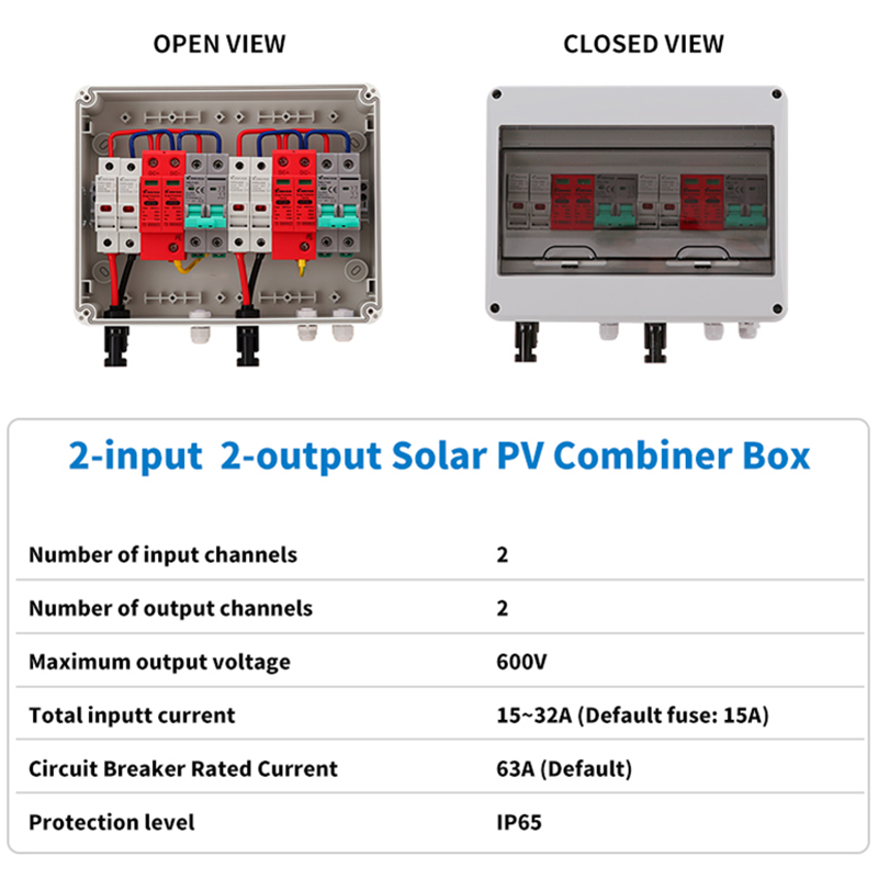 Full Copper Wire PV Combiner B - огляд і ціна Renewable Energy Systems