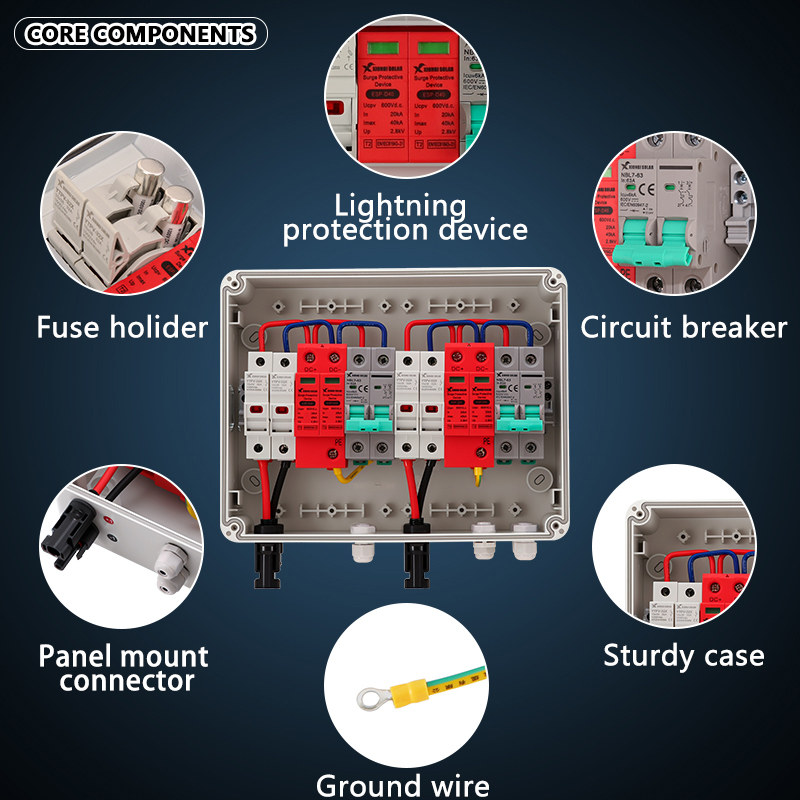 Full Copper Wire PV Combiner B - огляд і ціна Renewable Energy Systems
